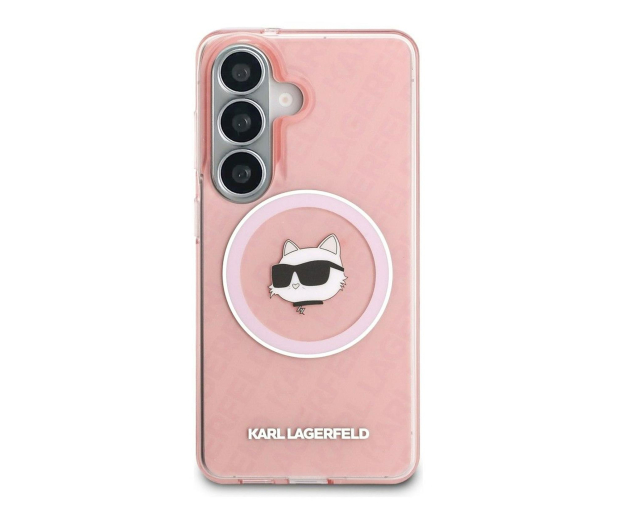 Karl Lagerfeld Etui Repeated Choupette MagSafe do Galaxy S26 Plus różowy - 1522729 - zdjęcie 2